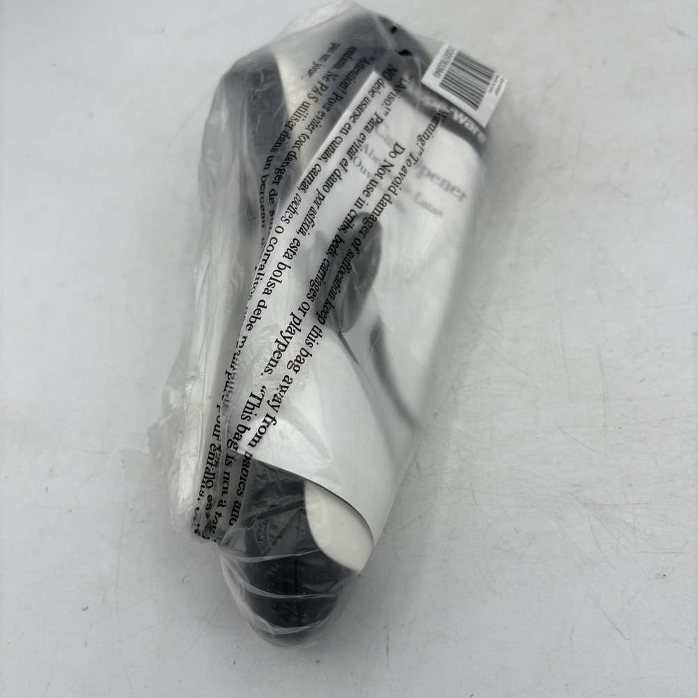 Tupperware Can‎ Opener Black and White New in Package
